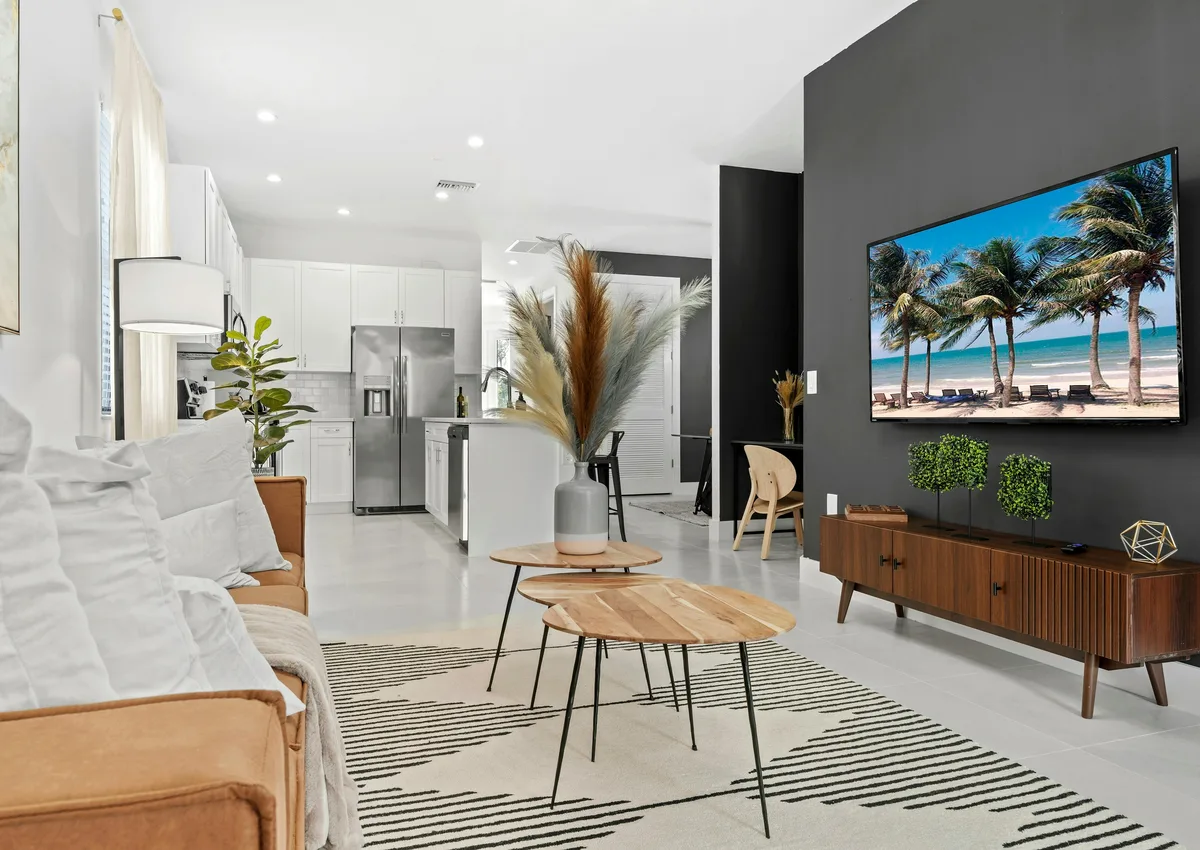 Clean, guest-ready vacation rental interior prepared for the next arrival